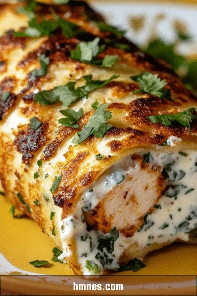 bûche poulet curry salée roulée garnie de poulet au curry et fromage frais sur plat de fête