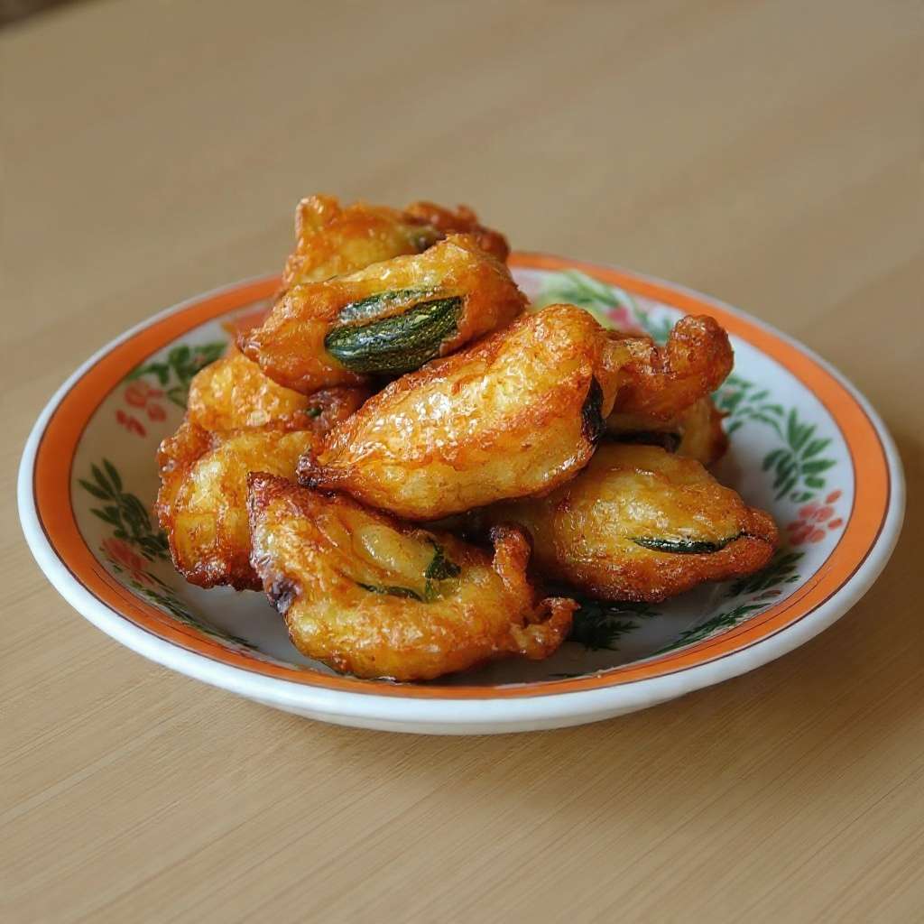 beignets courgettes croustillants dorés maison