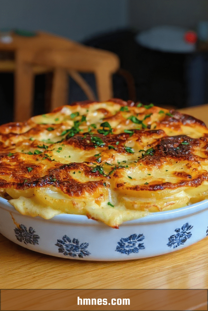 gratin dauphinois fondant croustillant fromage gratiné