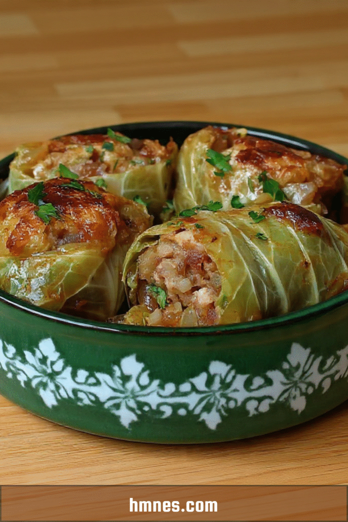 Choux farcis traditionnels mijotés en cocotte
