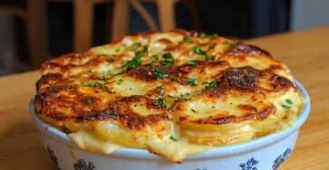 gratin dauphinois fondant croustillant fromage gratiné