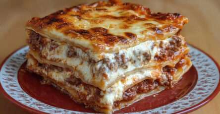 lasagnes boeuf béchamel gratinées fromage fondant