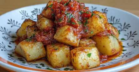 patatas bravas croustillantes sauce tomate épicée tapas