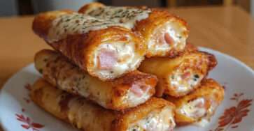 cigares jambon fromage croustillants brick fondant