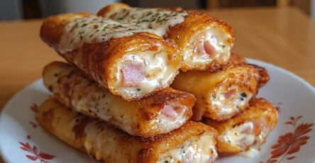 cigares jambon fromage croustillants brick fondant