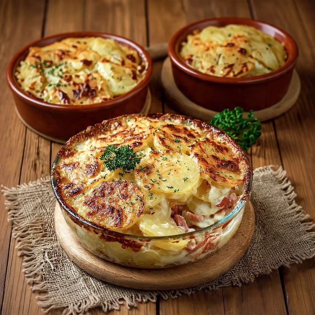 Tartiflette savoyarde fondante au reblochon