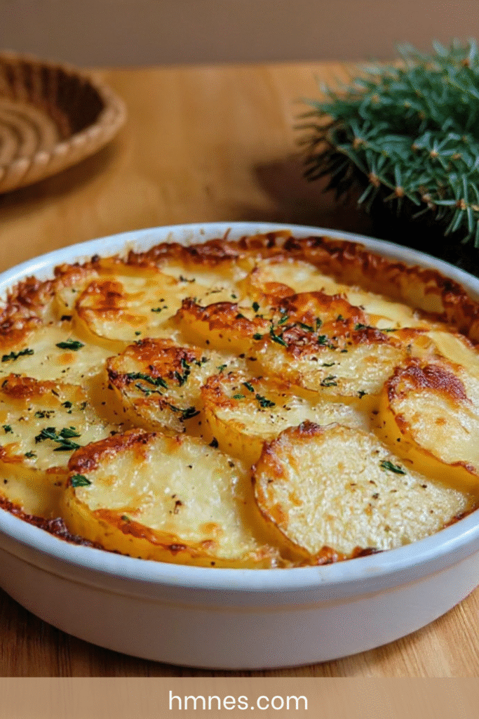gratin pommes de terre ail fromage gratine fondant maison