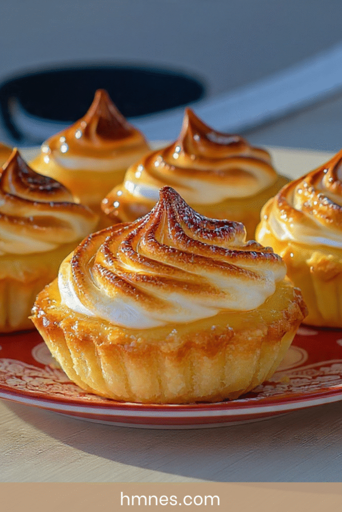 tartelettes citron meringuée doree creme citron maison