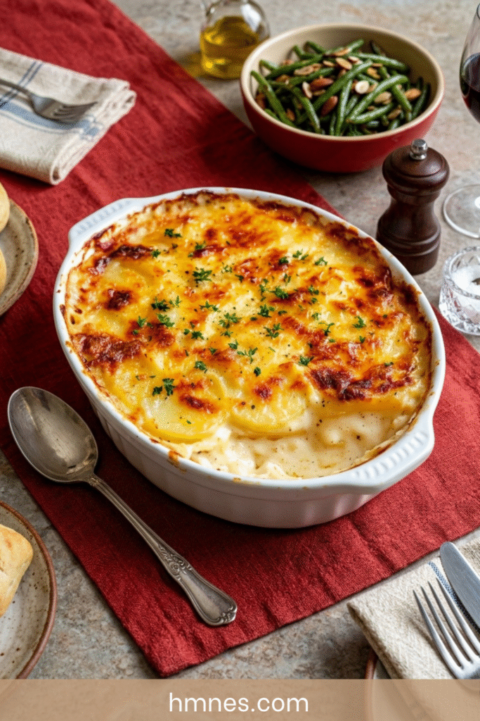 gratin dauphinois fondant creme muscade pommes de terre