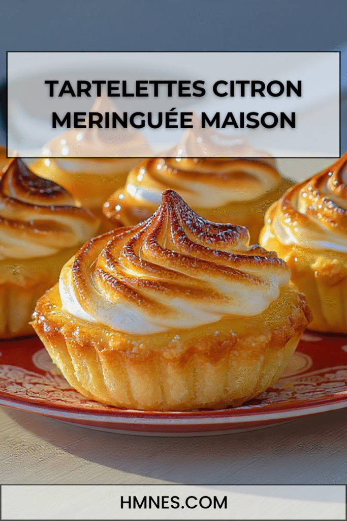 tartelettes citron meringuée doree creme citron maison