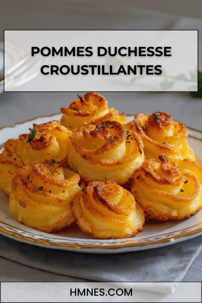 pommes duchesse dorées croustillantes maison puree pommes de terre