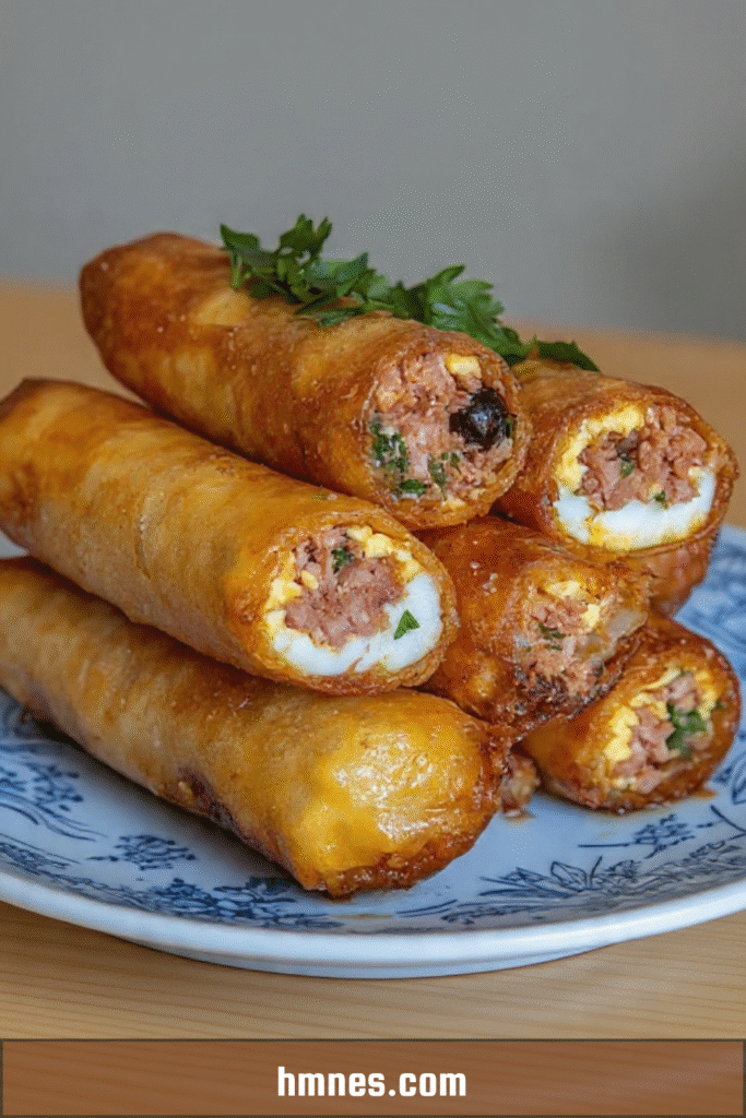 cigares thon oeufs croustillants brick dorée