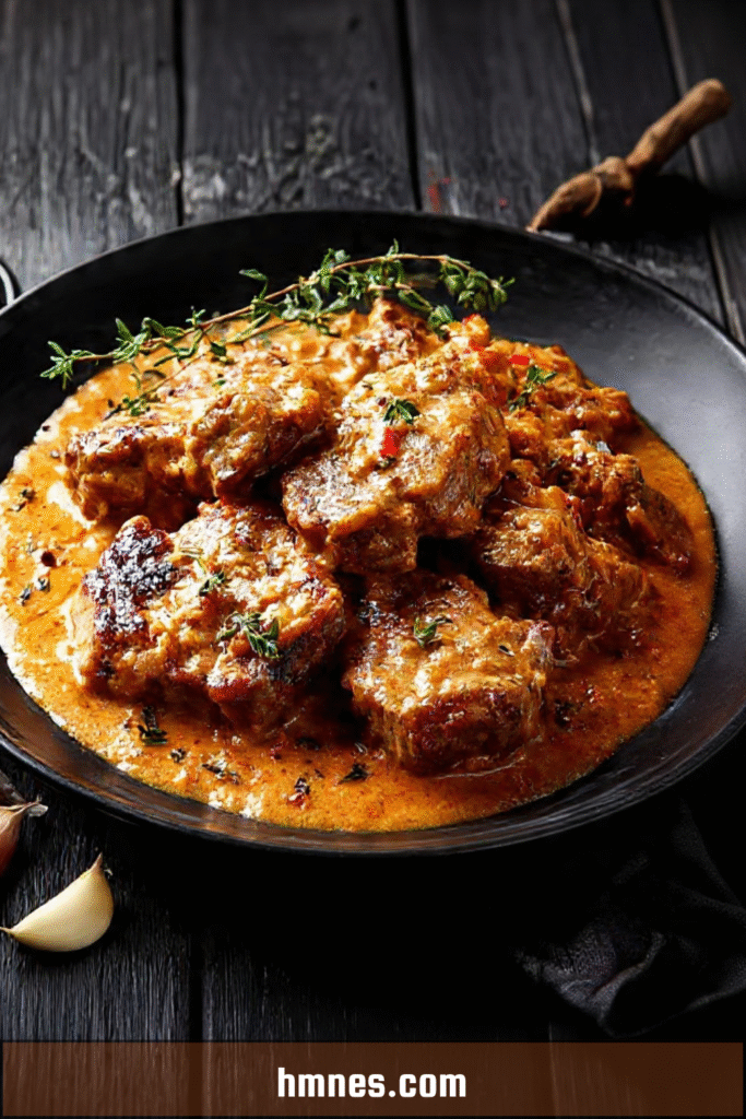 carbonnade boeuf bière brune ail thym fondante