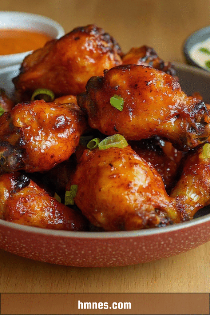 ailes de poulet buffalo croustillantes sauce piquante