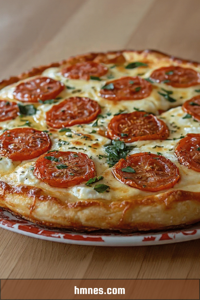 tarte feuilletée tomate mozzarella croustillante dorée
