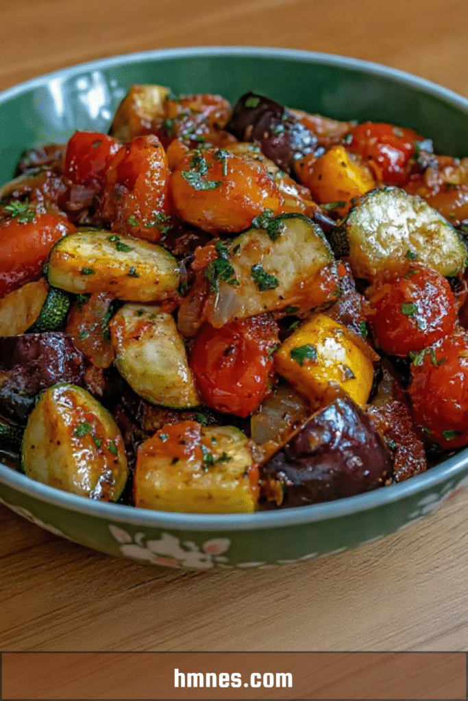 ratatouille provençale légumes rôtis fondants