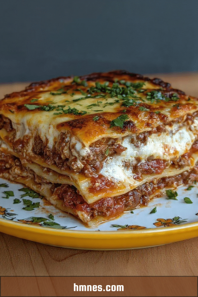 lasagnes bolognaises gratinées bechamel fondantes