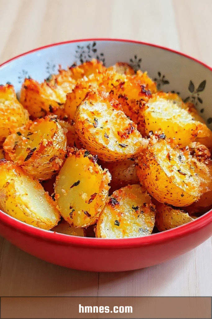 pommes de terre croustillantes parmesan four dorees