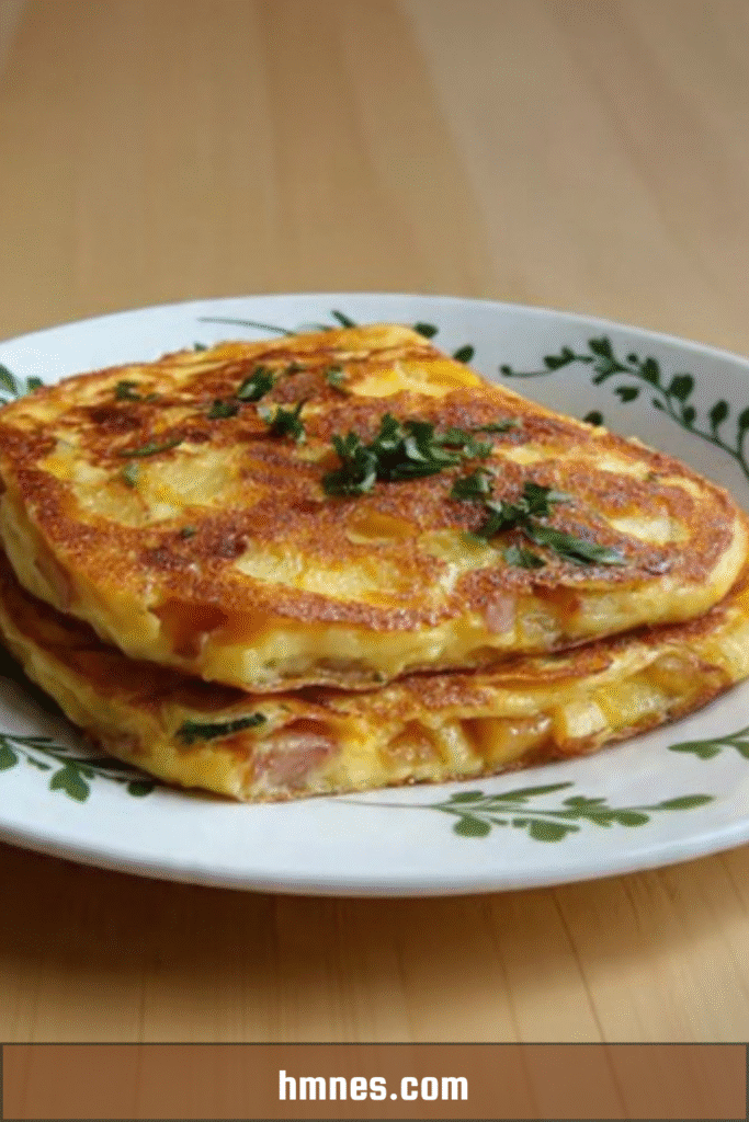 Croque-monsieur perdu poele fromage jambon fondant croustillant