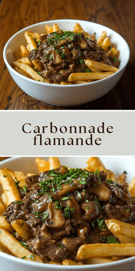 carbonnade flamande bière brune boeuf fondant sauce