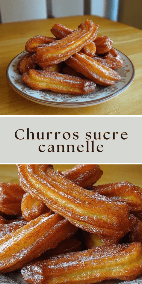 churros sucre cannelle croustillants maison dorés