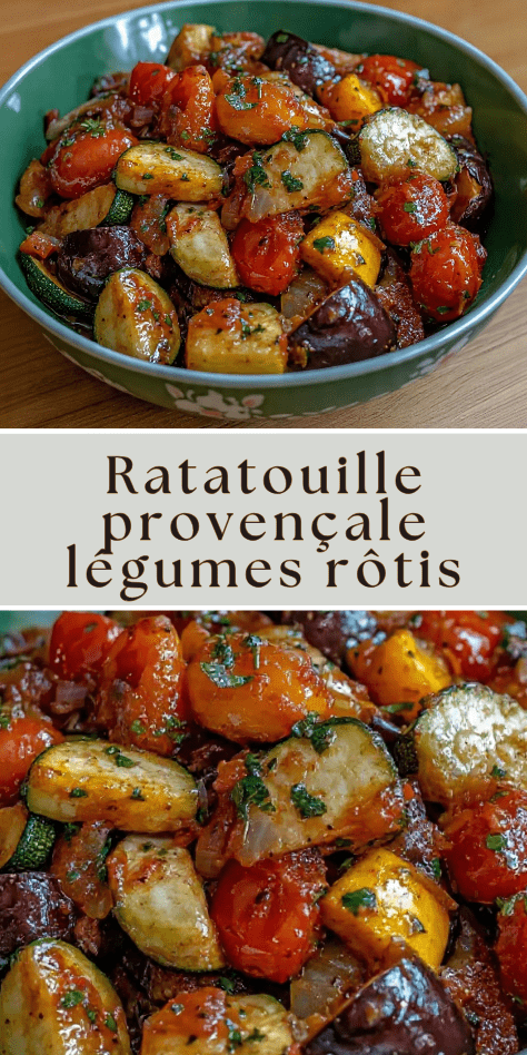 ratatouille provençale légumes rôtis fondants