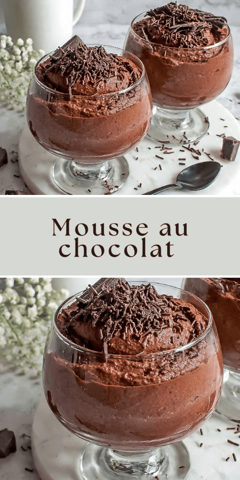 mousse au chocolat mascarpone intense verrine fondante