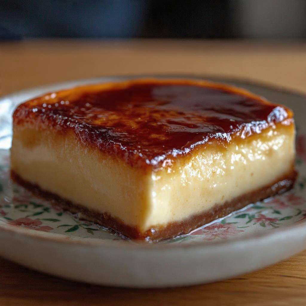 flan pâtissier caramel fondant maison crémeux