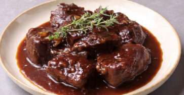 carbonnade flamande bière brune thym boeuf fondant