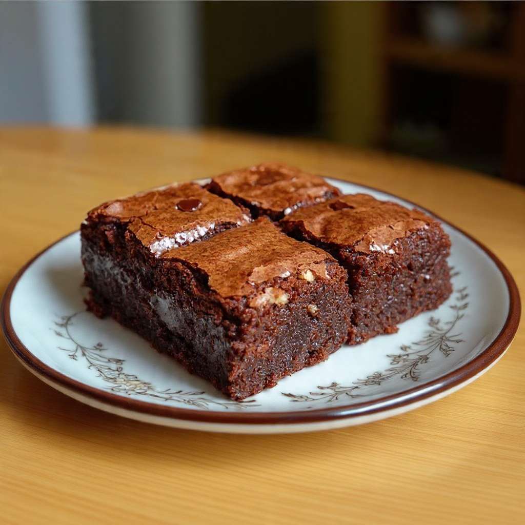 brownie chocolat coeur coulant fondant maison