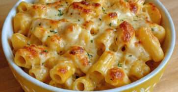 mac and cheese crémeux gratiné fromage fondant