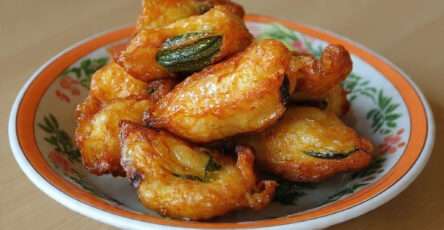 beignets courgettes croustillants dorés maison