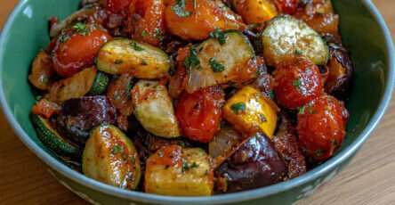 ratatouille provençale légumes rôtis fondants