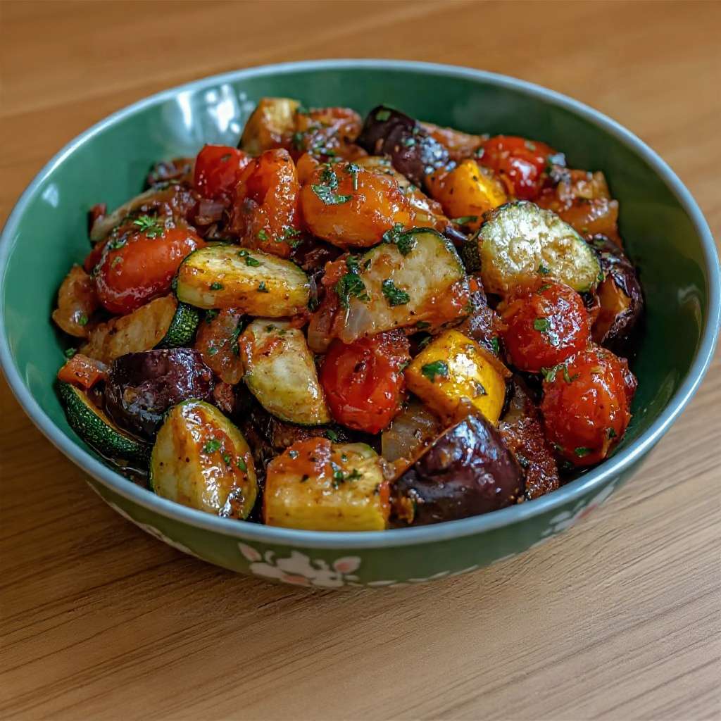 ratatouille provençale légumes rôtis fondants