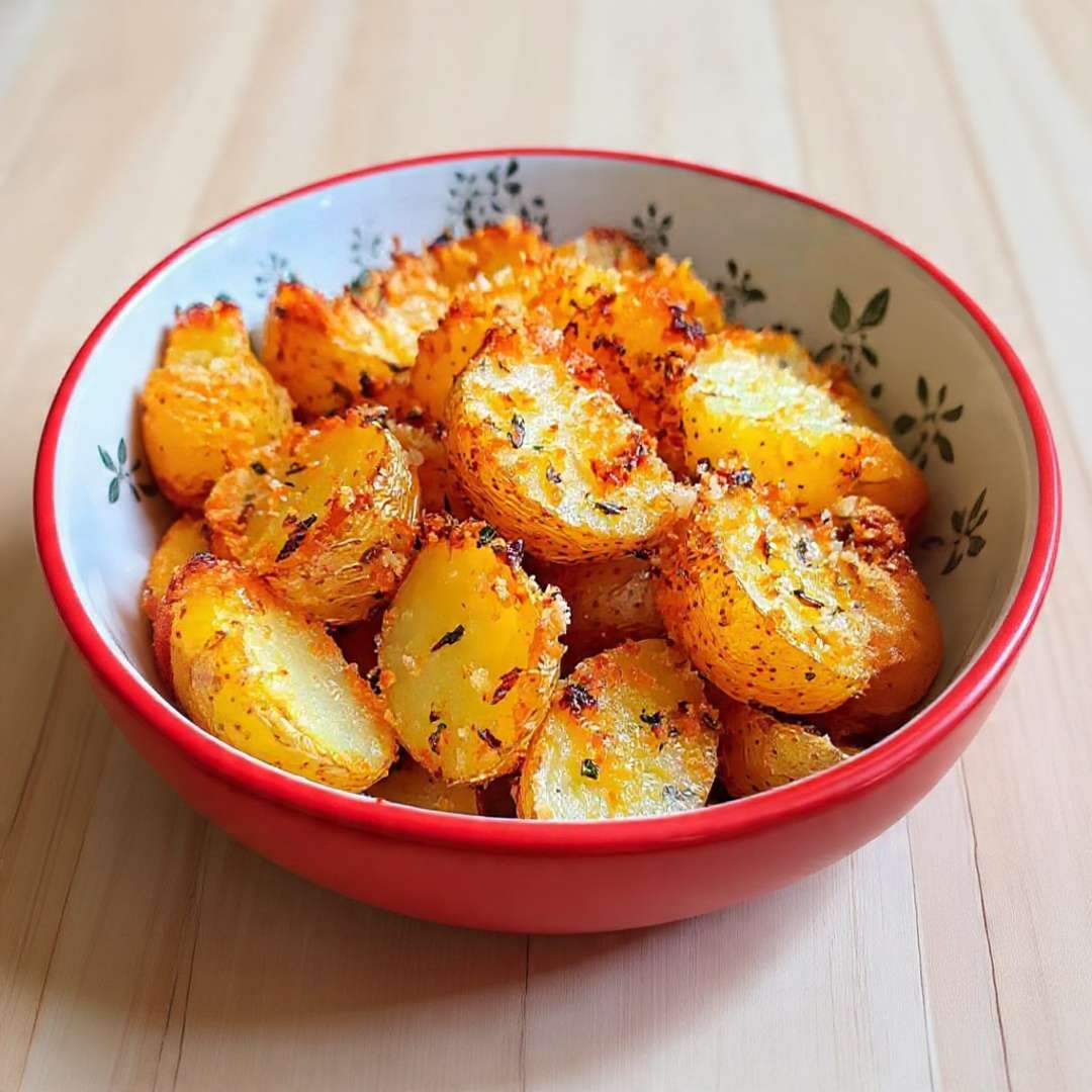 pommes de terre croustillantes parmesan four dorees