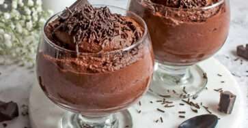 mousse au chocolat mascarpone intense verrine fondante