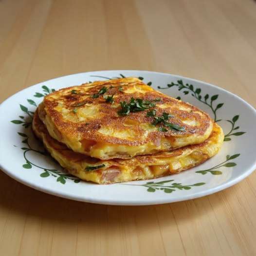 Croque-monsieur perdu poele fromage jambon fondant croustillant