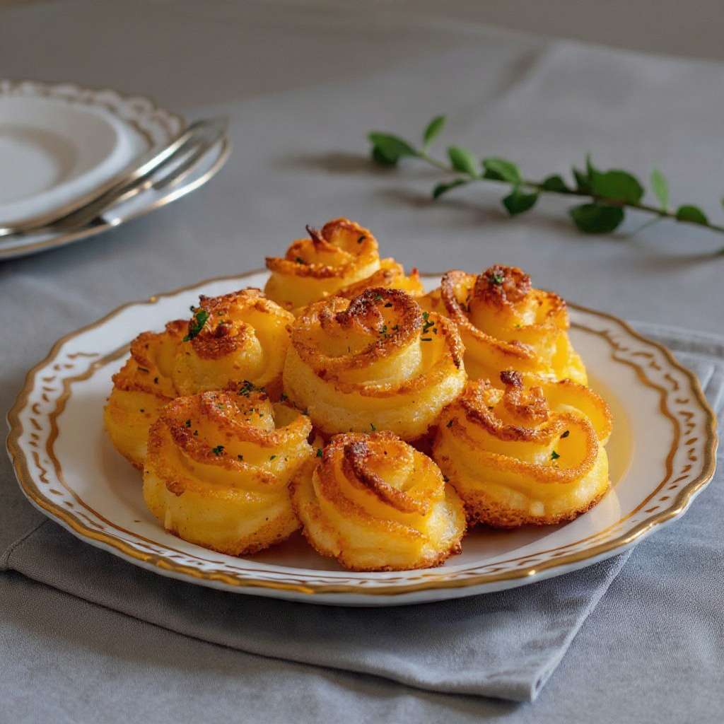 pommes duchesse dorées croustillantes maison puree pommes de terre