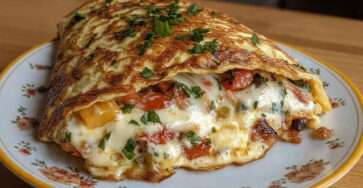 Omelette anti-gaspi légumes fondant anti gaspi maison