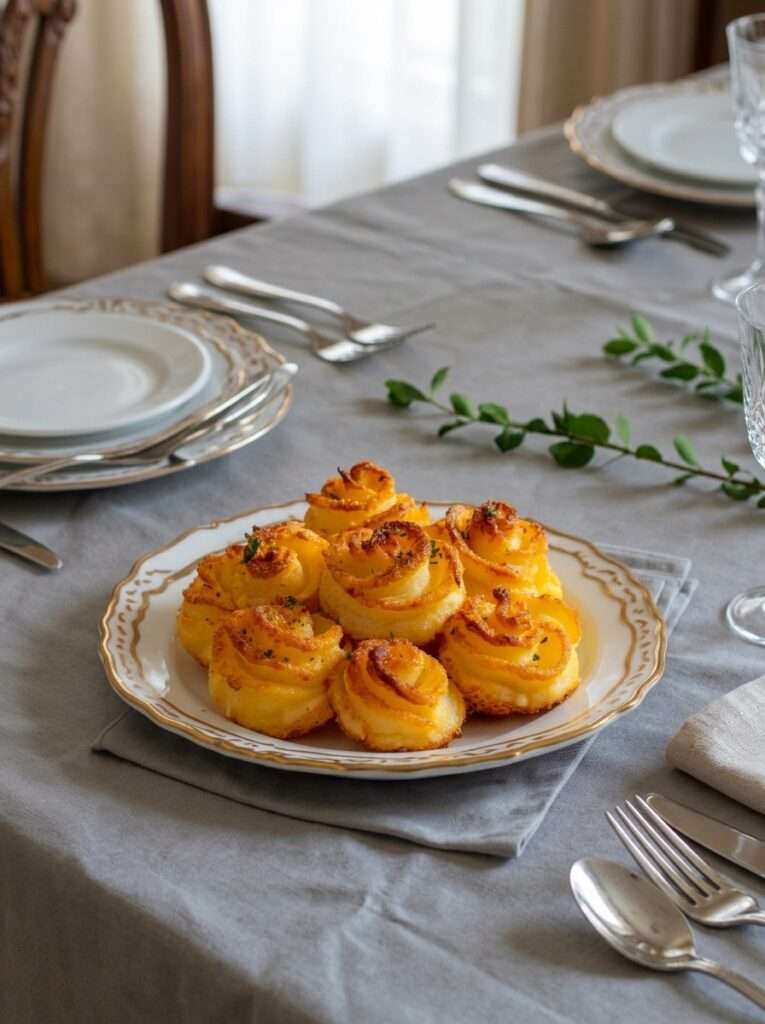 pommes duchesse dorées croustillantes maison puree pommes de terre