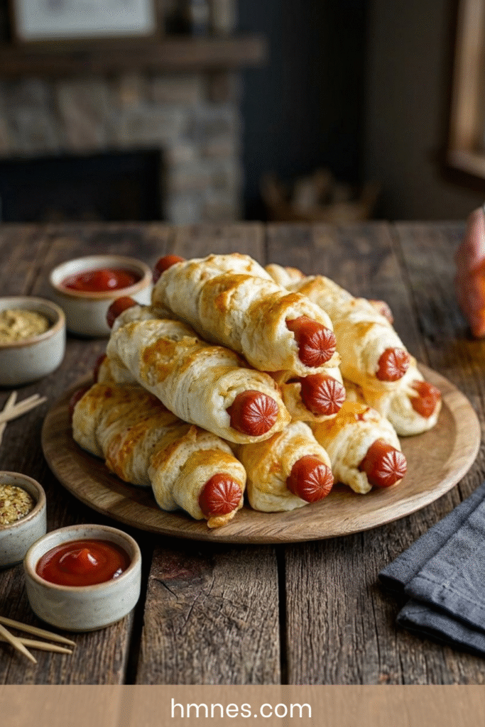 Feuilletés apéro mini saucisses croustillants maison