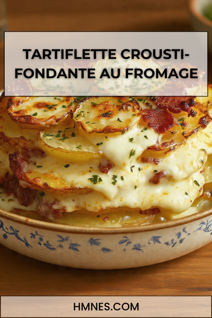 tartiflette crousti-fondante fromage raclette gratinee