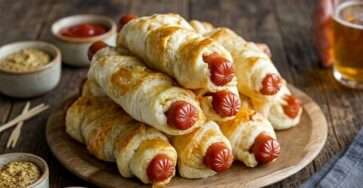 Feuilletés apéro mini saucisses croustillants maison