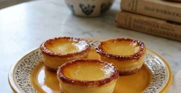tartelettes flan vanille dorees maison creme fondante