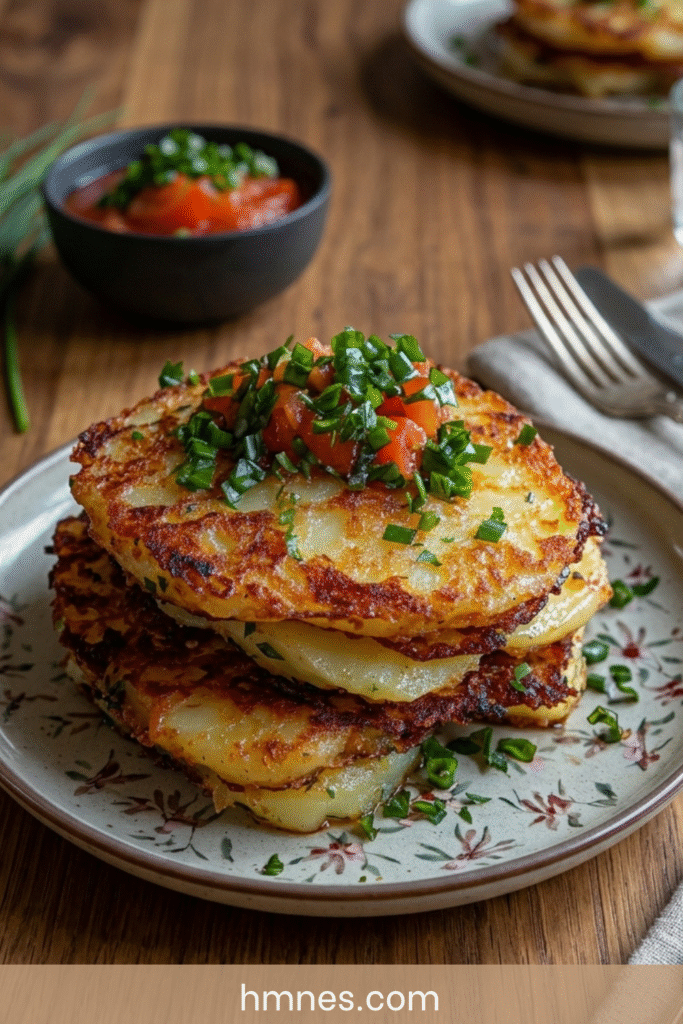 galettes pommes de terre croustillantes rosti maison dorees