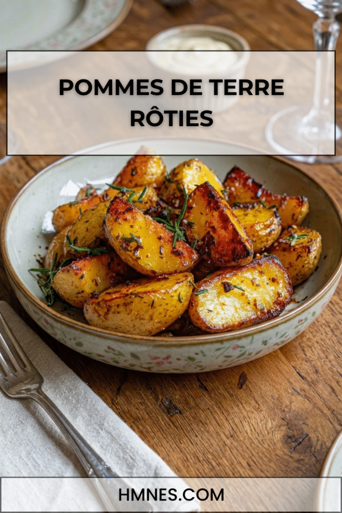 pommes de terre rôties four croustillantes ail romarin dorees