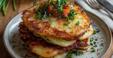 galettes pommes de terre croustillantes rosti maison dorees