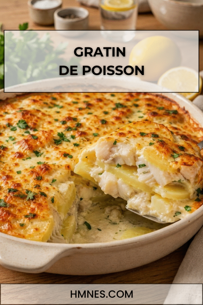 Préparez un gratin poisson aux pommes de terre, crémeux et facile, avec une recette familiale détaillée, parfaite pour un dîner généreux cuit au four.